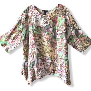 Grace Elements Women Linen Tunic  3X